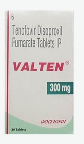 वाल्टेन 300Mg Tablet (टेनोफोविर डिसोप्रोक्सिल फ्यूमरेट (300Mg) समाप्ति तिथि: 2 साल