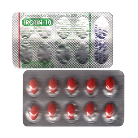 आइसोट्रेटिनॉइन 10mg कैप्सूल