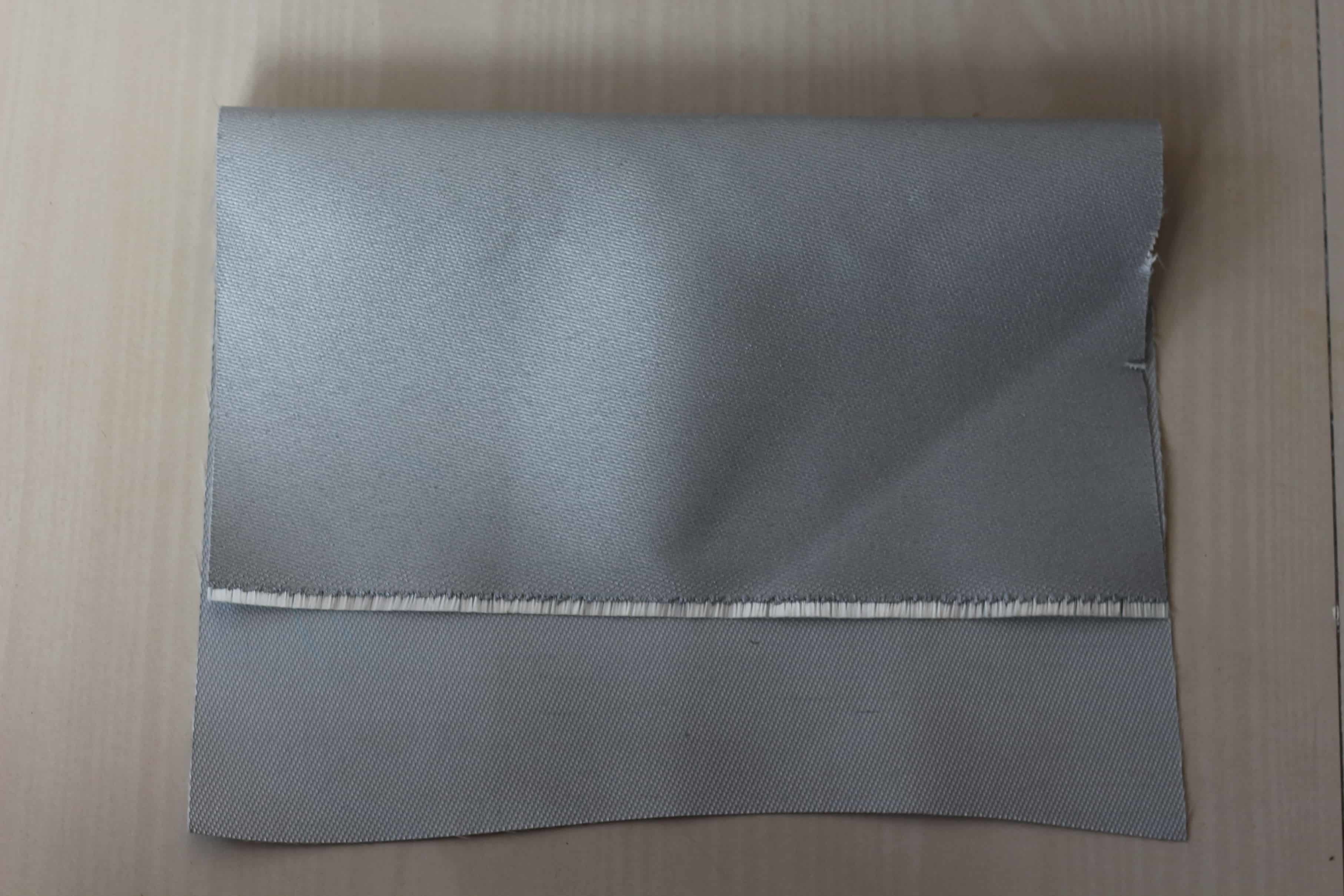 Silicone Coated Fiberglass Welding Blanket - Color: Silver