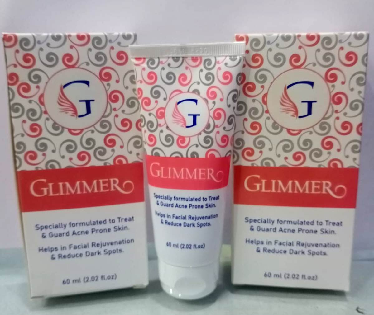 Glimmer Face Wash - Acne Treatment & Facial Rejuvenation Formula | No Side Effects, Dark Spot Reduction, Ideal For Adult Skin