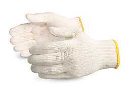 Knitted Gloves - Color: White