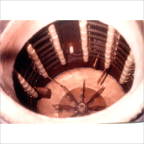 बॉटम एयर सर्कुलेटिंग फैन के साथ टेंपरिंग फर्नेस