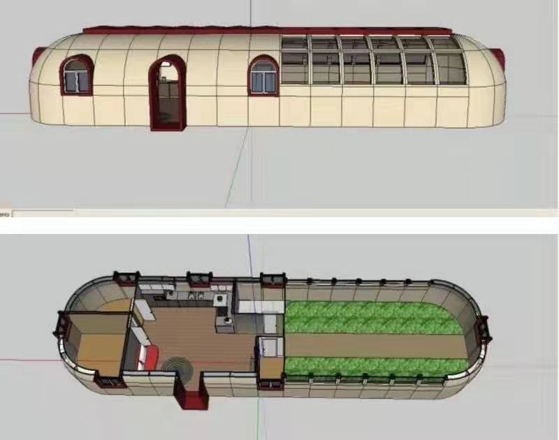 Custom Choose Modern Design Dome House