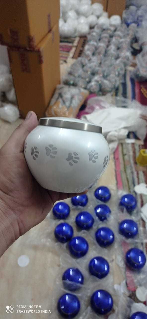 Brass White Odysssey Funeral Supplies