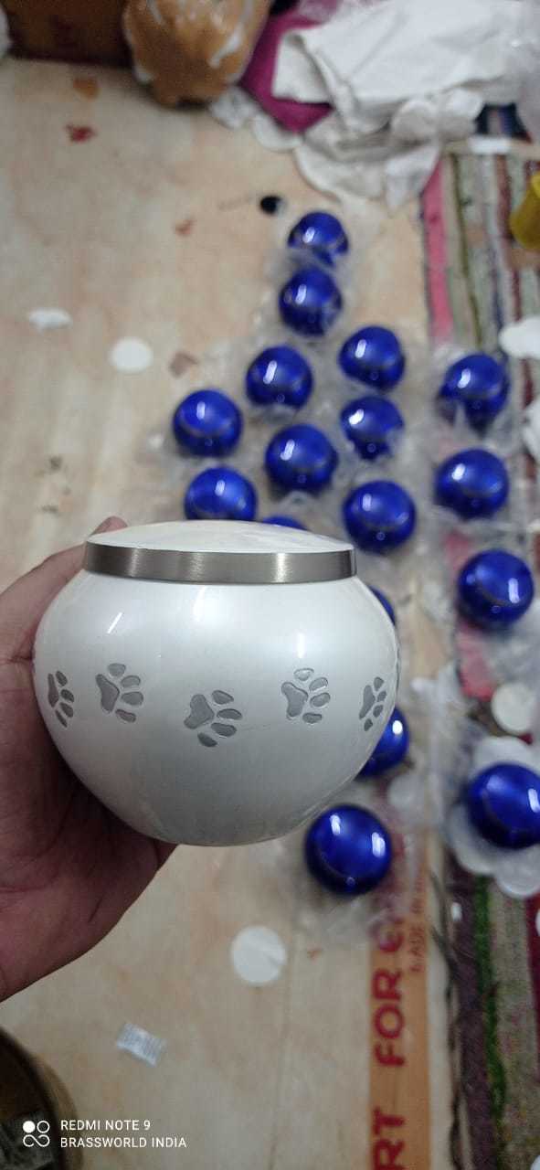 Brass White Odysssey Funeral Supplies