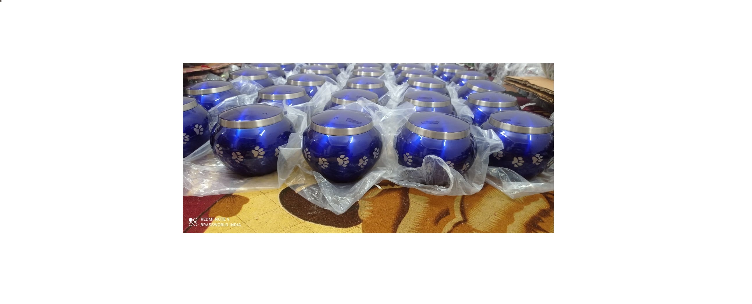 Blue Odyssey Pet Urn Funeral Supplies