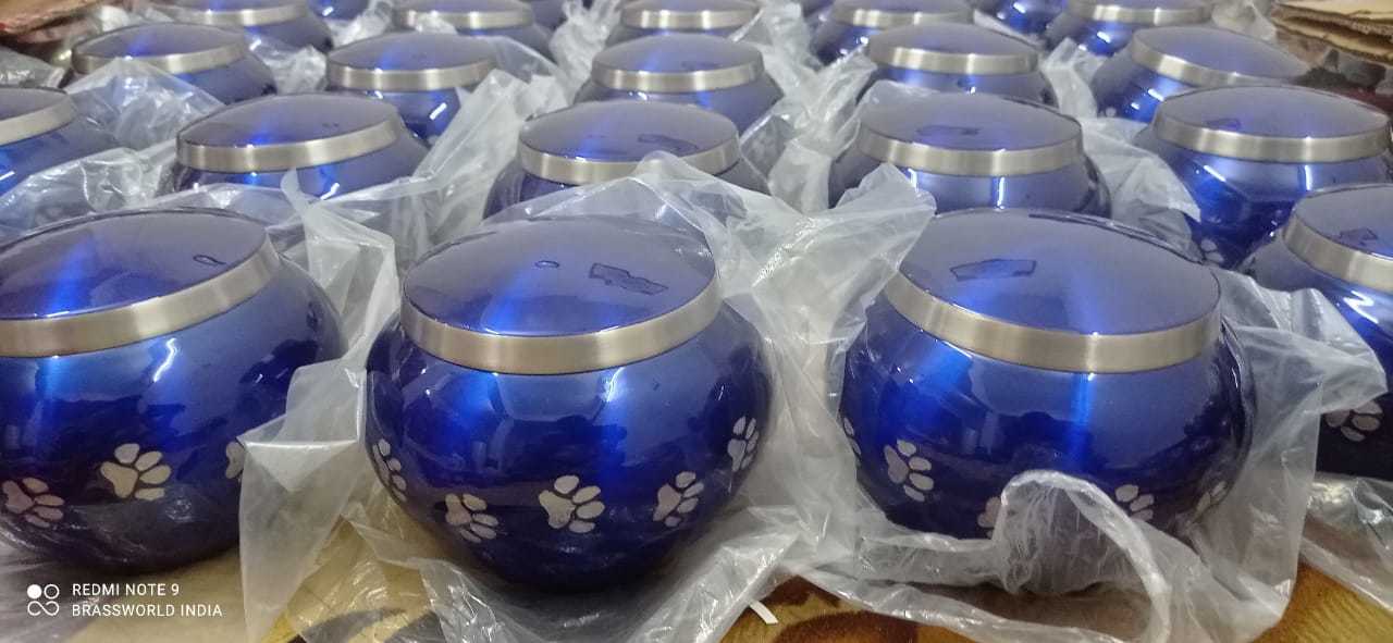 Blue Odyssey Pet Urn Funeral Supplies