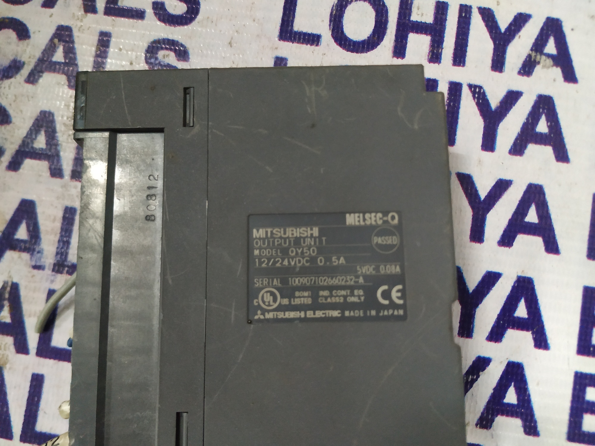Mitsubishi Output Module 12/24vdc 0.5a