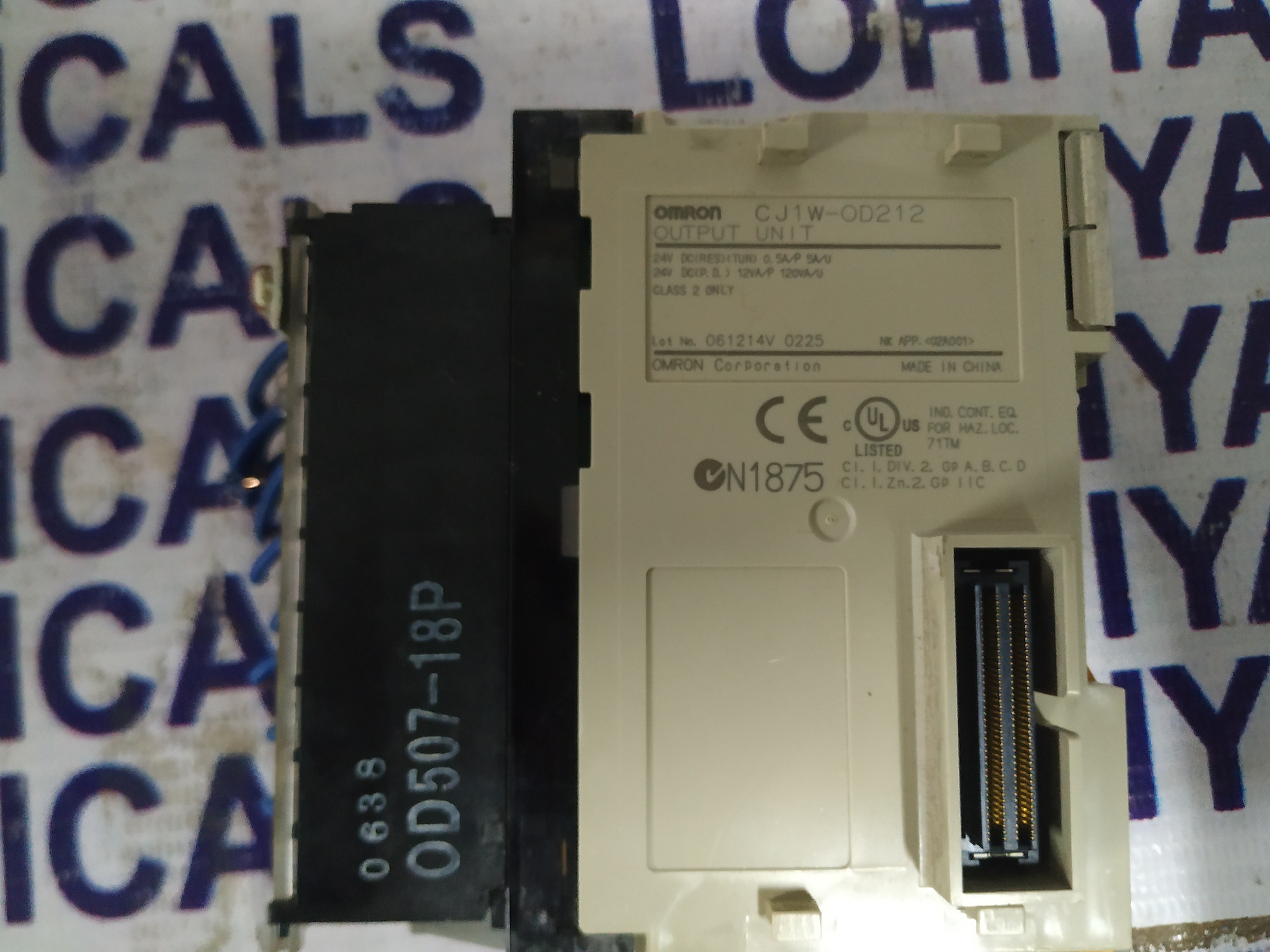 Omron Output Unit Cj1w-0d212