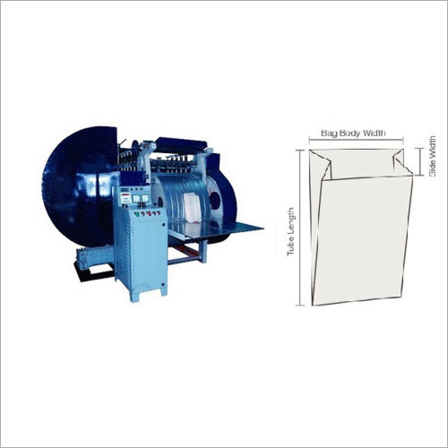 स्वचालित एक्स्टेंसिबल क्राफ्ट पेपर ग्रेन बैग बनाने की मशीन