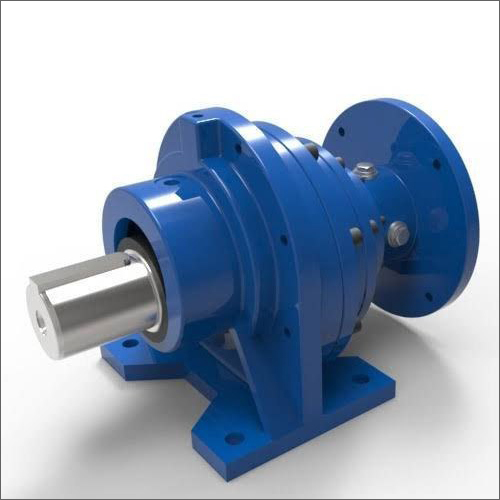 Mild Steel Planetary Gearbox - Input Speed 1500 RPM, Output Speed 240 RPM, Torque Range 1.8-2530Nm | Blue for Industrial Conveyors