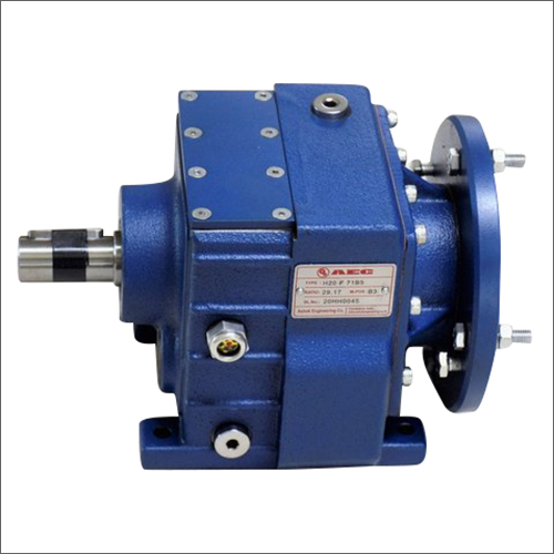 Blue Inline Helical Gearbox