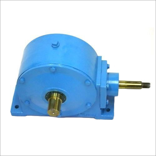 Blue Inline Helical Gearbox