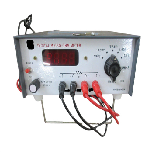 Digital Micro Ohm Meters