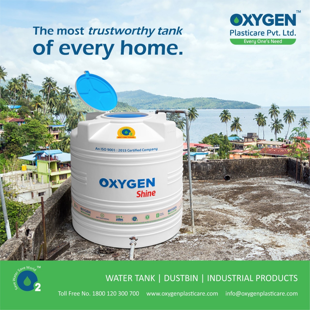 Oxygen Water Tank