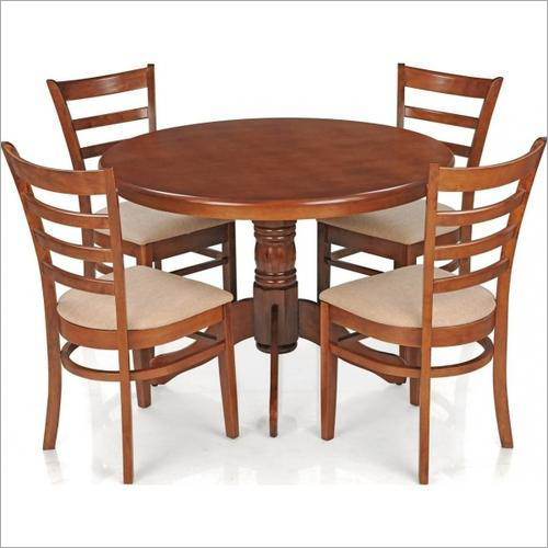 4 Chair Dining Round Table Indoor Furniture