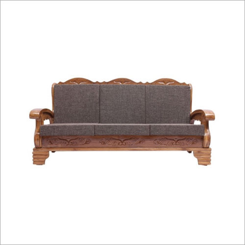 Wooden Three Seater Sofa Home Furniture