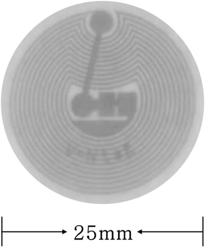 Nxp Ntag 215 Nfc Tag - Pvc, 12 X 19 Mm | Contactless Energy Transfer, 106 Kbit/s Data Rate, 100 Mm Range, Ecc Originality Signature, Fast Read Command