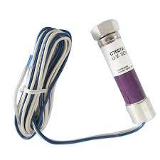 Honeywell Flame Sensor C7027a - Vertical Cylindrical Shape, 0.5 Inch Size, Purple And White Color | Dynamic Self-checking For Ultraviolet Sensing