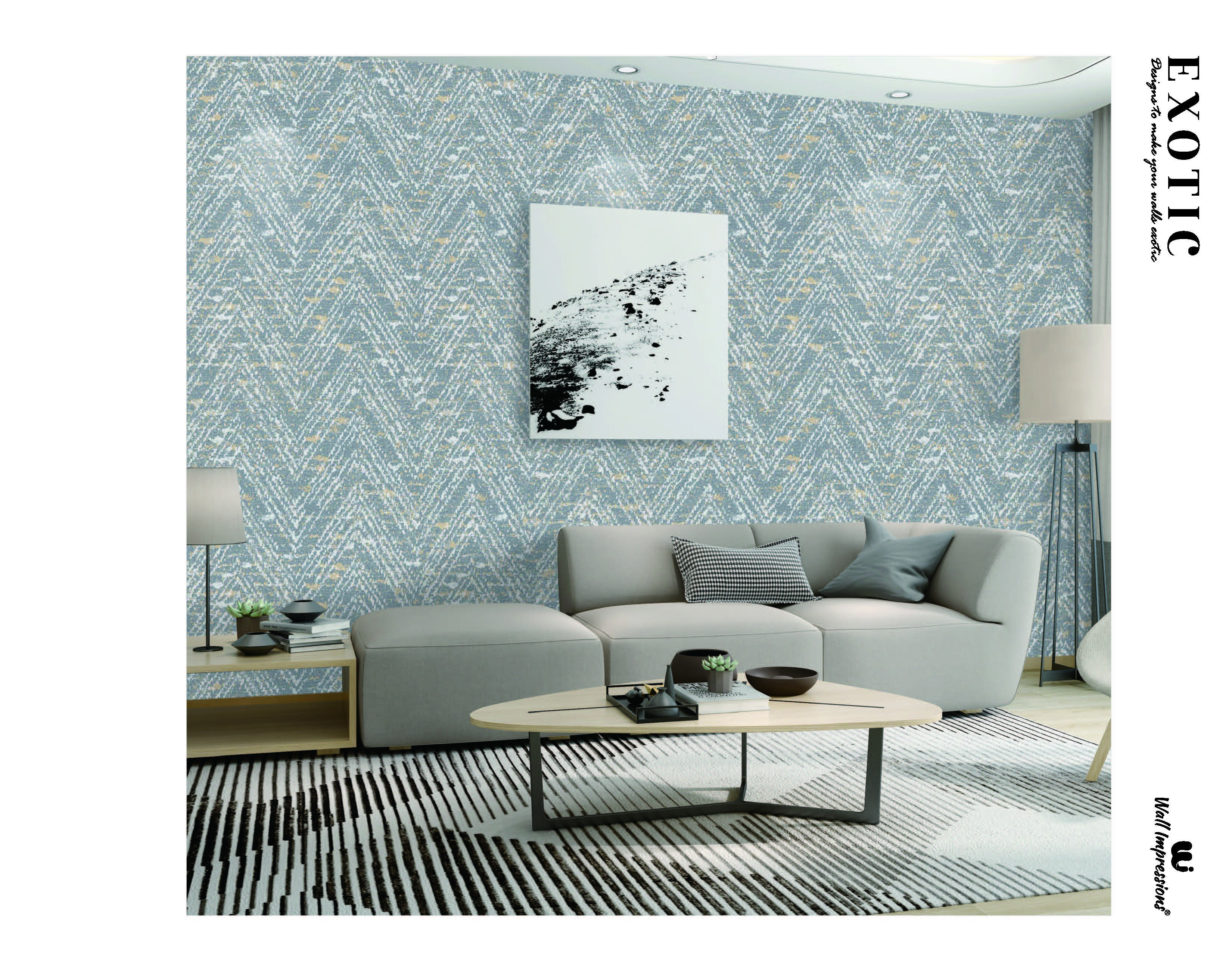 Textured Wallpaper - Eco-friendly Non-toxic Materials | Stylish Easy To Clean Ideal For Home And Office Spaces