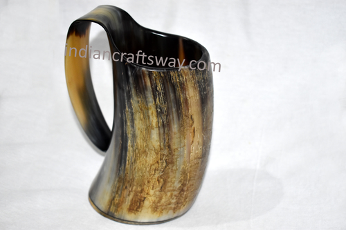 Multi Viking Natural Horn Mug