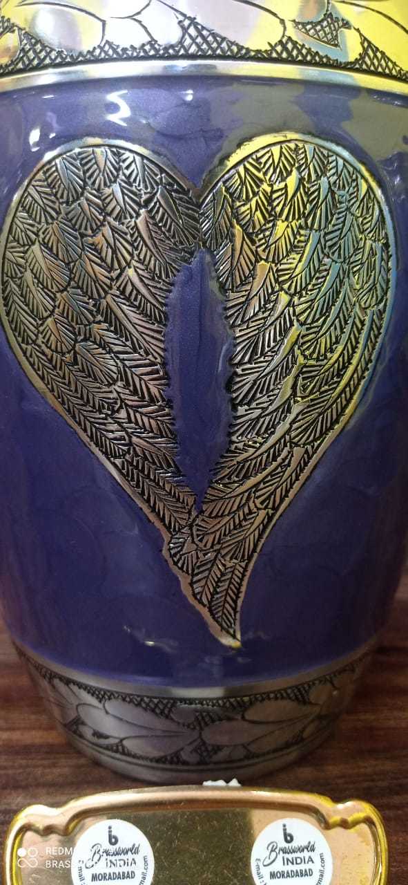 Brass High Quality Wings Adult Cremation Urns Funeral Supplies