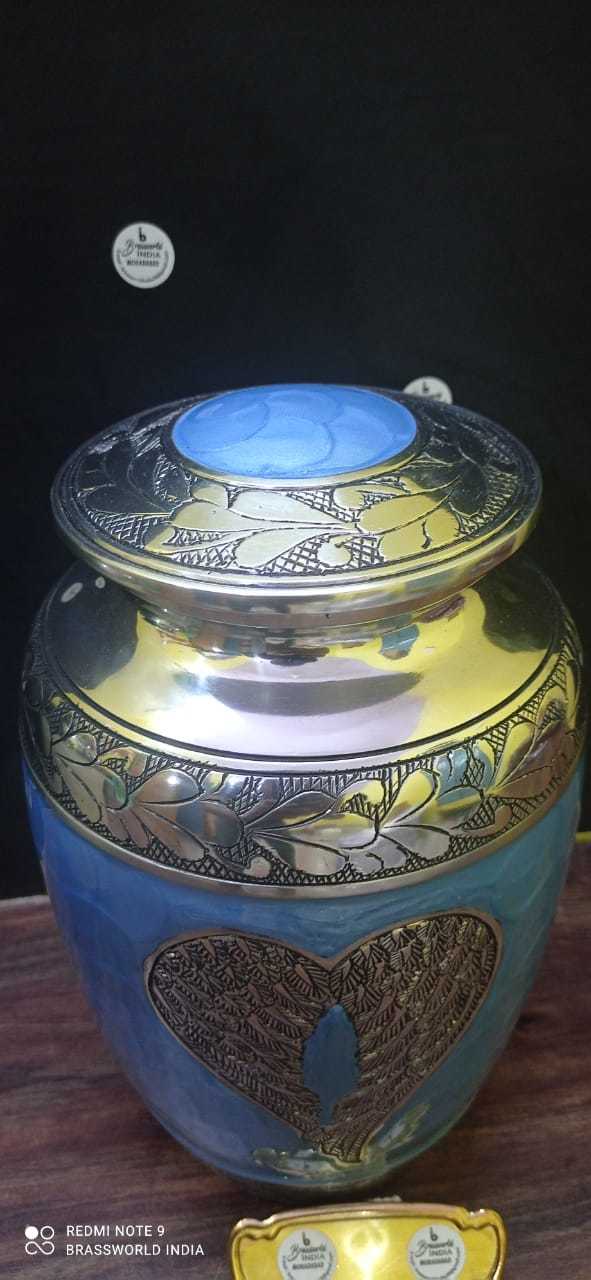 Brass High Quality Wings Adult Cremation Urns Funeral Supplies