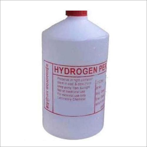 Hydrogen Peroxide - H2O2, 3%-90% Purity, Colorless Liquid | Strong Oxidizing Agent, High Solubility, Pharmaceutical Quality