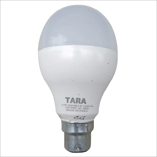 15 Watt White LED Bulb - 15 Watt Power, Bright White Light | Ideal for Domestic Use, Energy Efficient
