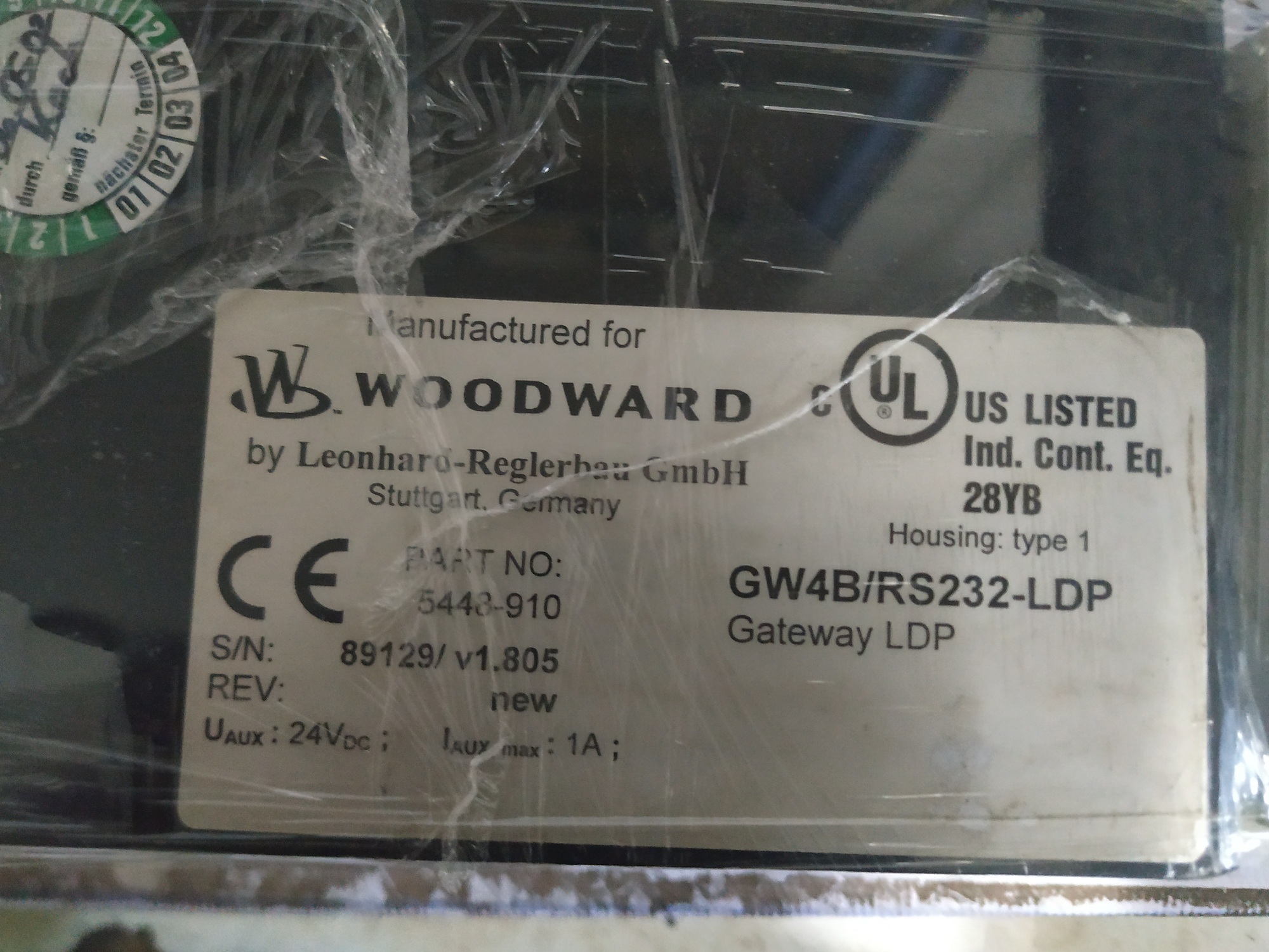 Wood Ward Personal Computers Gw4b/rs232-ldp