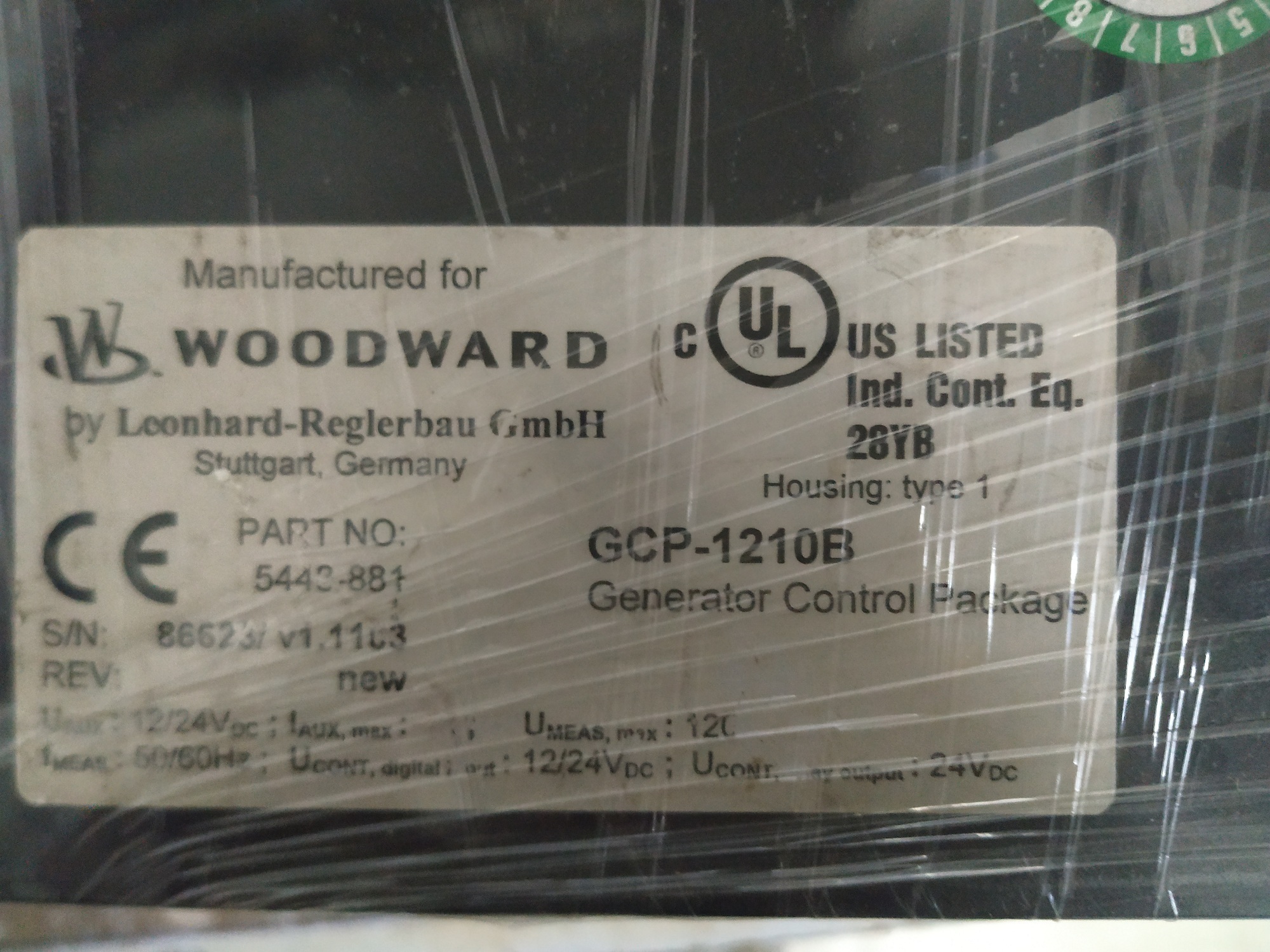 Woodward Manuals Gcp-1210b