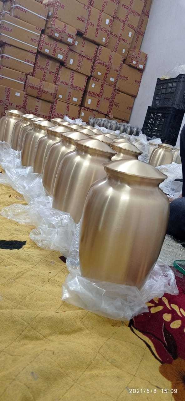 Golden Brass Cremation Adult Urn Cremation Supplies
