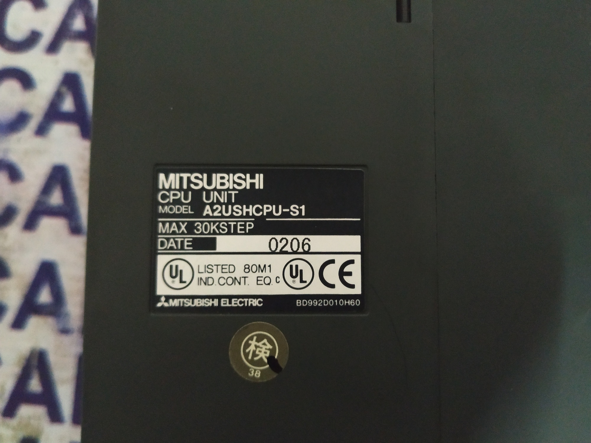 Mitsubishi Cpu Unit A2ushcpu-s1