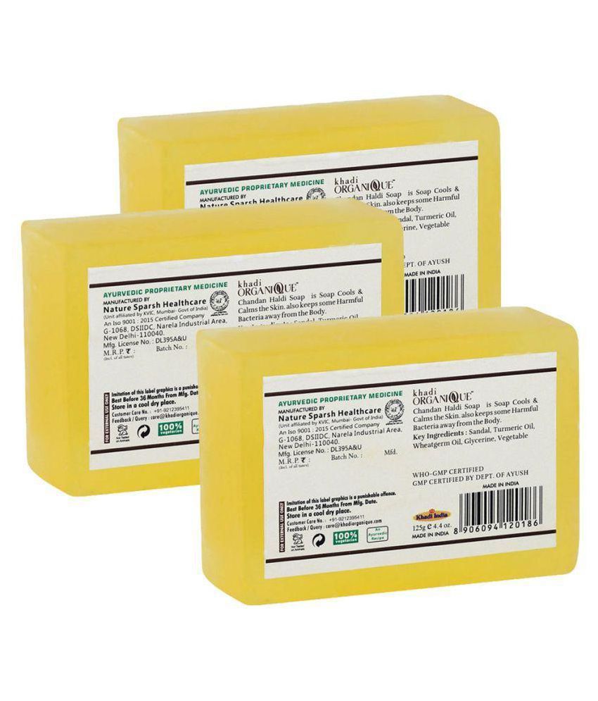 Yellow Chandan Haldi Soap