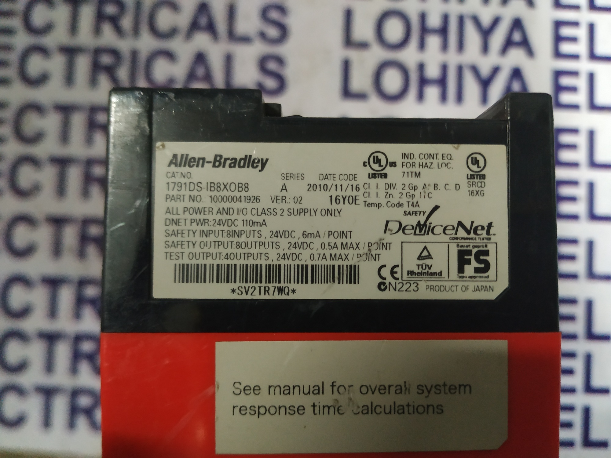 Allen Bradly Input Module 10000041926