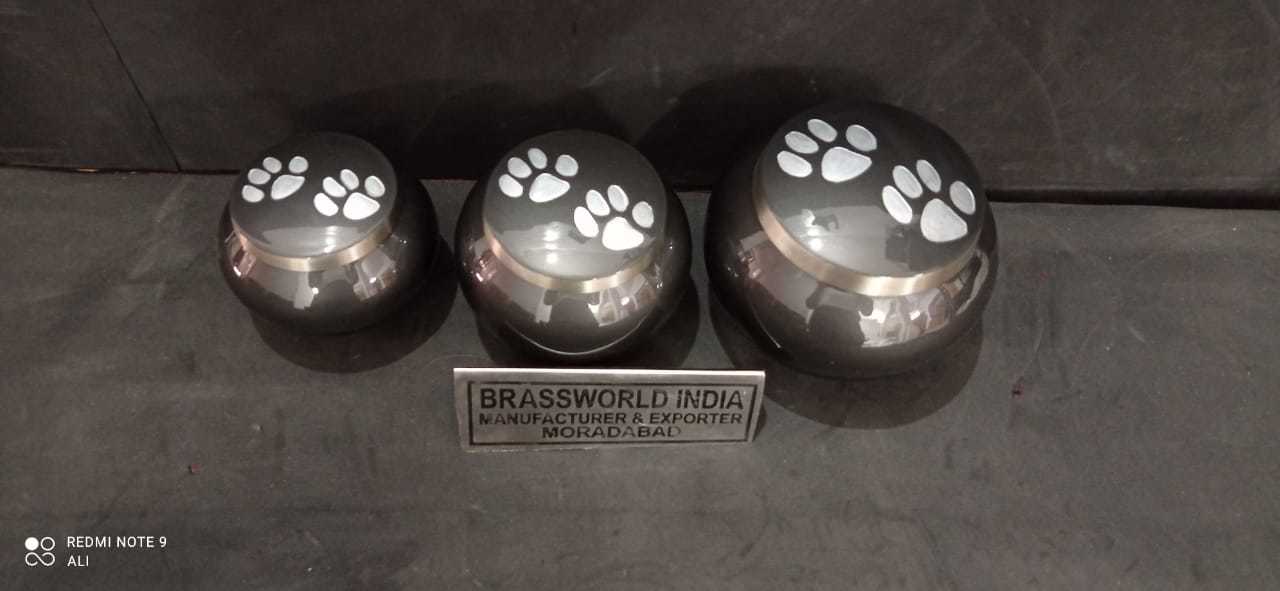 Anthrecite Grey Pet Cremation Urn Funeral Supplies
