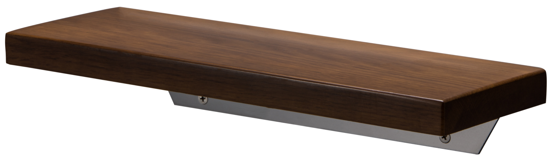 Stainless Steel Kuriki Wood Towel Shelf