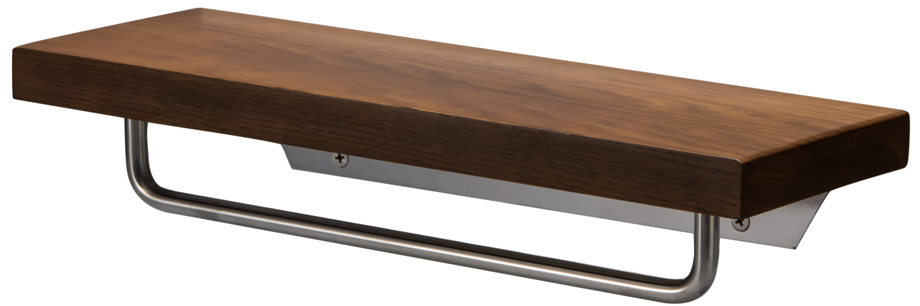 Stainless Steel Kuriki Towel Hanger With Shelf