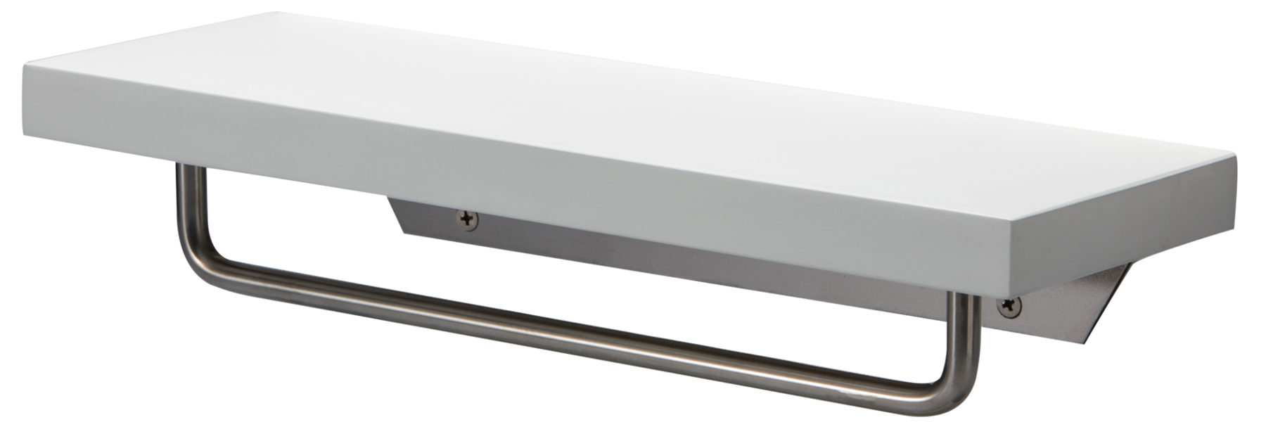 Stainless Steel Kuriki Towel Hanger With Shelf