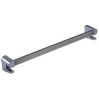 Stainless Steel Kuriki Towel Bar With Hook