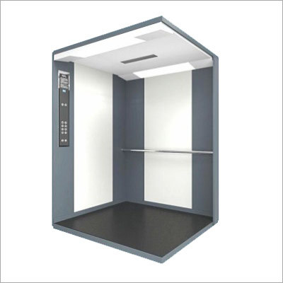 Powder Coated Finish Lift Cabin - Stainless Steel, Electric AC Drive | Ideal for Residential and Building Elevators