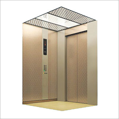 Copper Finish Designer Lift Cabin - Stainless Steel, Electric Power Supply | Spacious Design, Ideal for Commercial Use, Earthy Patina, Reflective Glow