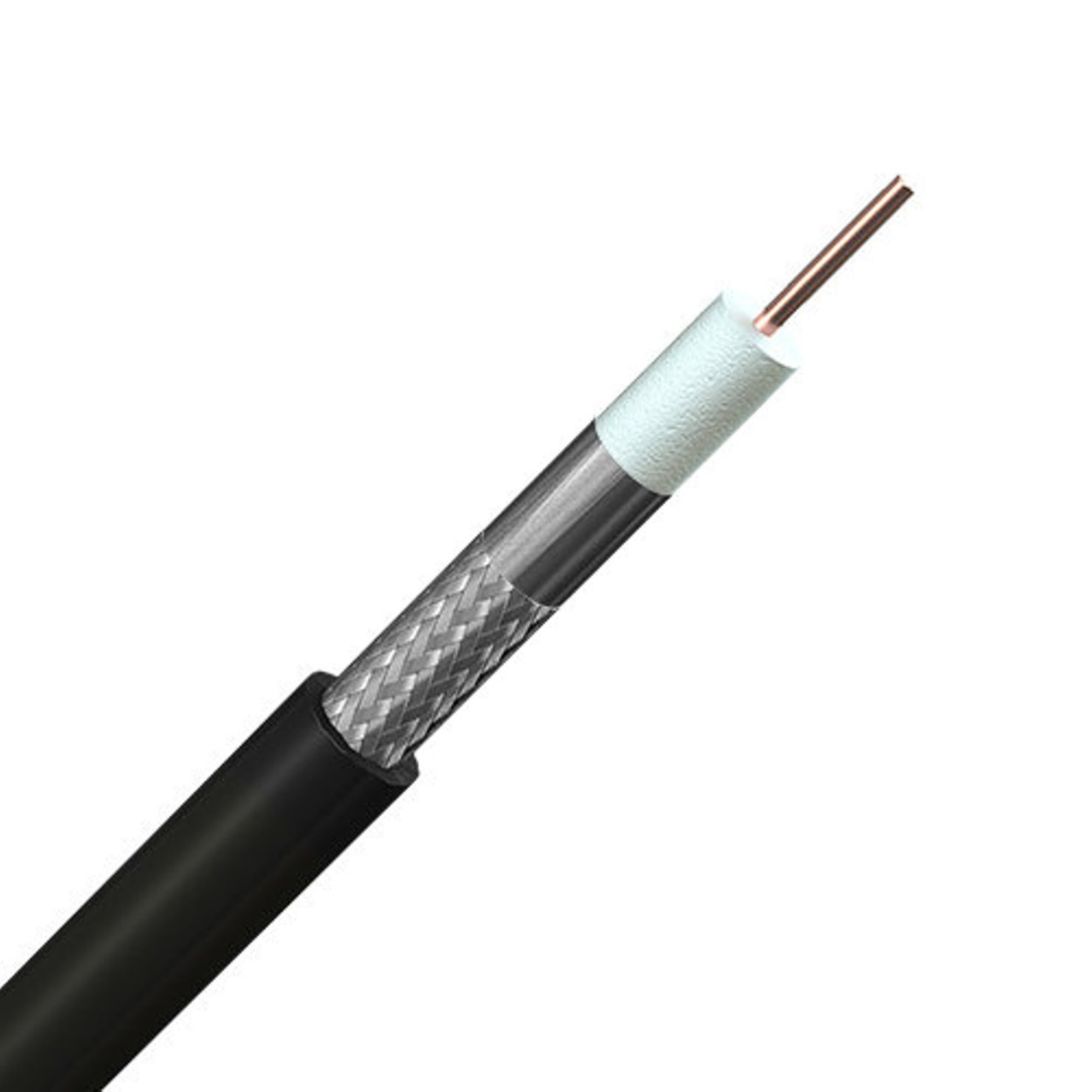 Hlf 200 Cable Black Cu Armored Material: 3.22mm