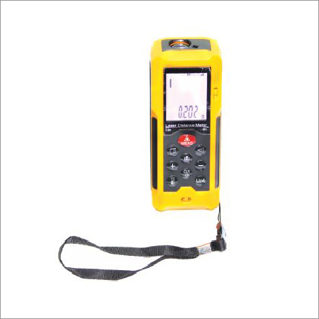 Laser Distance Meter - Plastic & Glass, 116 X 56 X 32mm | Manual Control, Measuring Range 0.05~100m, Memory Data Hold, Laser Point Diameter 8/40mm