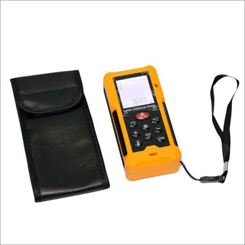 Laser Distance Meter - Plastic & Glass, 116 X 56 X 32mm | Manual Control, Measuring Range 0.05~100m, Memory Data Hold, Laser Point Diameter 8/40mm