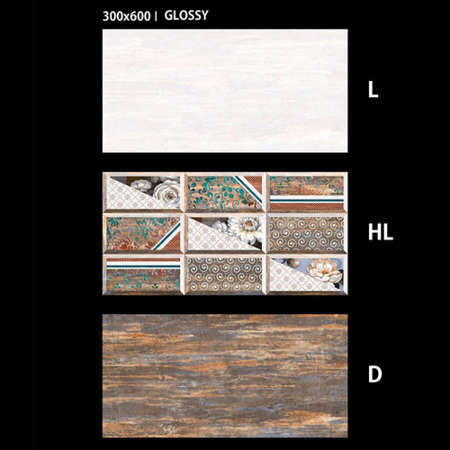 Bathroom Wall Tile Size: 300X450Mm