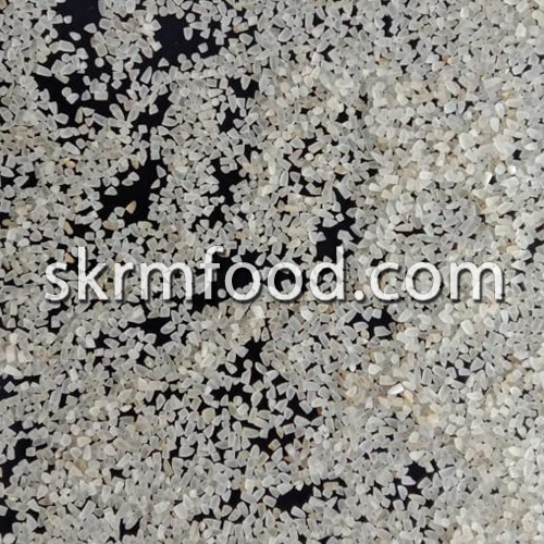 100% Broken Parboiled Rice - Color: White