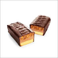 पीस फ्रेश टेस्टी चॉकलेट बार केक