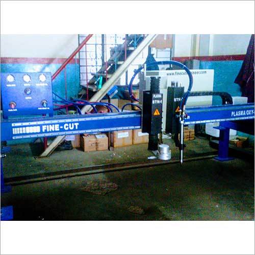 CNC Plasma Oxyfuel Profile Cutting Machine - Electric Drive, Automatic Operation | Industrial Use, Precision Cutting Solutions
