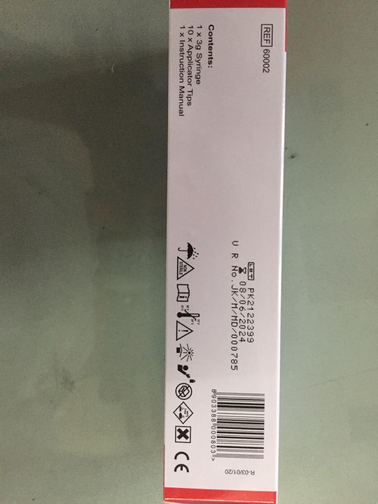 Transparent Hemostal Gel Dental Products